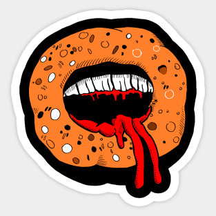 The donut eater Sticker